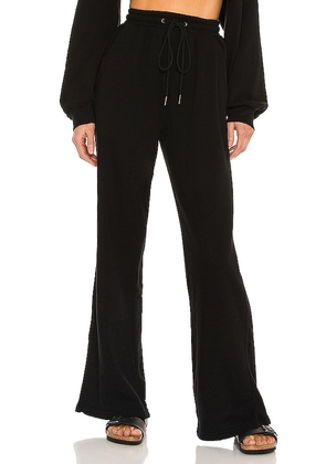 Citizens of Humanity Nia Wide Leg Lounge Pant in Black. Size M.
