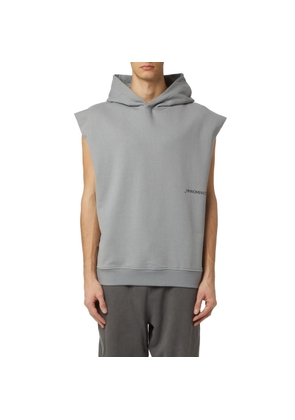Hinnominate Sleek Sleeveless Hooded Sweatshirt - XXL
