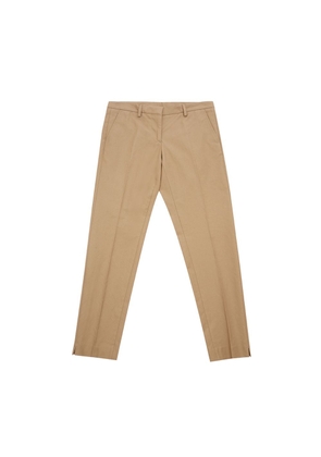 Lardini Chic Brown Cotton Pants for Sophisticated Style - W38
