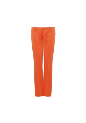 Lardini Elegant Orange Cotton Pants for Women - W42