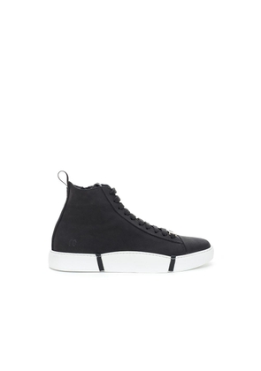 Roberto Cavalli Sleek Black Scamosciata Sneakers - EU36/US6