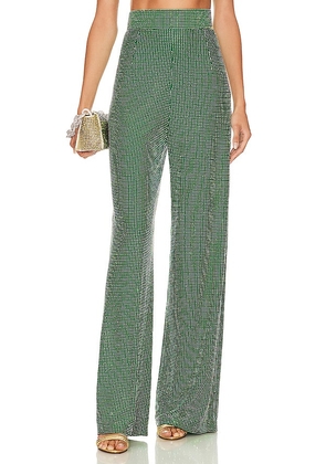Bronx and Banco X Revolve Cleopatra Diamond Pant in Green. Size XS.