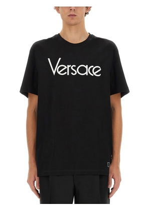 Versace T-Shirt With 1978 Re-Edition Logo