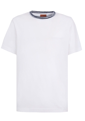 White Cotton Jersey T-Shirt Missoni