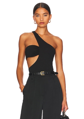 NBD Renata Bodysuit in Black. Size M, S, XL, XS, XXS.