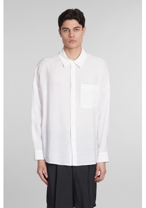 Attachment Shirt In White Nylon