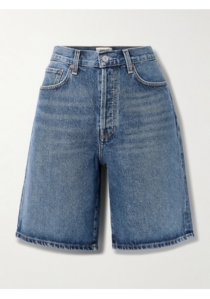 AGOLDE - Risha Organic Denim Shorts - Blue - 24,25,26,27,28,29,30,31,32