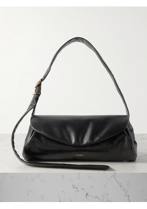 Jil Sander - Padded Leather Shoulder Bag - Black - One size