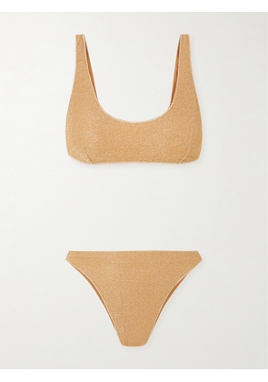 Oséree - Lumière Metallic Bikini - Gold - small,medium,large,x large