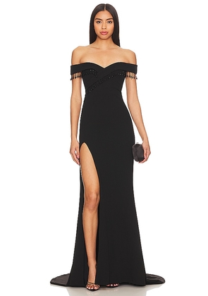 Nookie Chicane Gown in Black. Size S.