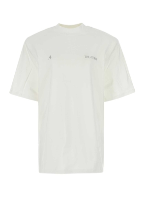 The Attico White Cotton Kilie Oversize T-Shirt