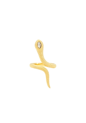 8 Other Reasons Serpent Ring in Metallic Gold.