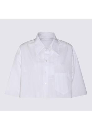 Mm6 Maison Margiela White Cotton Shirt