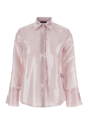 Federica Tosi Transparent Sequin Shirt