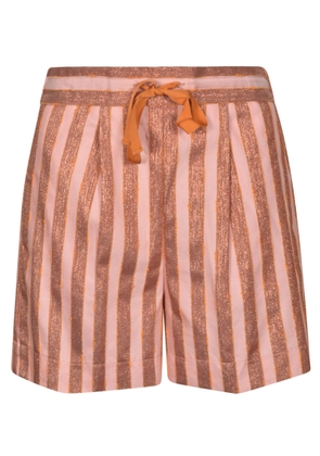 Forte_Forte Laced Striped Shorts