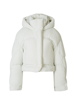 Acne Studios High Neck Hooded Puffer Jacket