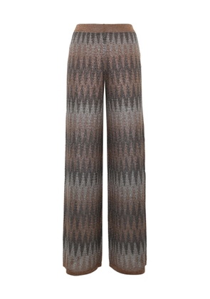 D.exterior Patterned Viscose Trousers
