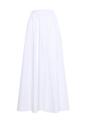Aspesi White Flared Skirt