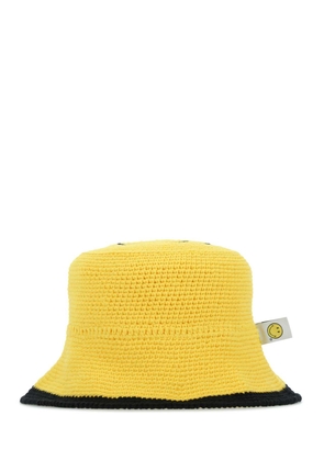 Philosophy Di Lorenzo Serafini Yellow Crochet Hat