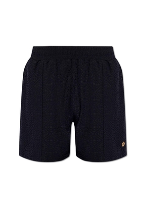 Casablanca Shorts With Textured Pattern