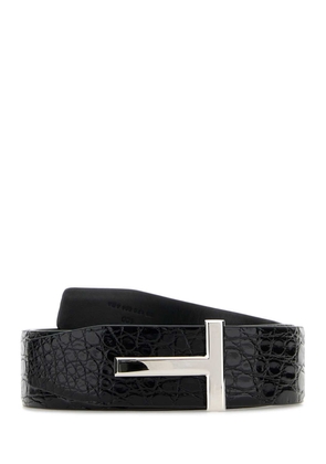 Tom Ford Black Leather Belt