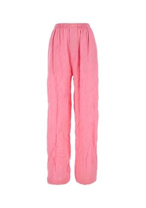 Balenciaga Pink Silk Pyjama Pant