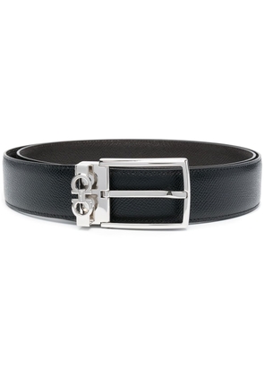 Ferragamo logo buckle belt - Black