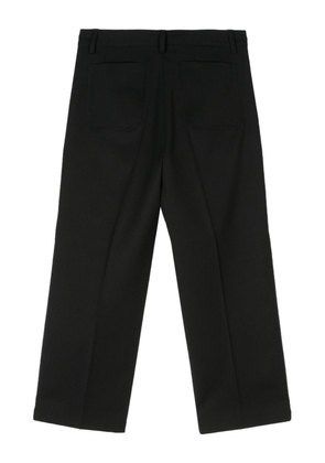 Nº21 straight-leg tailored trousers - Black