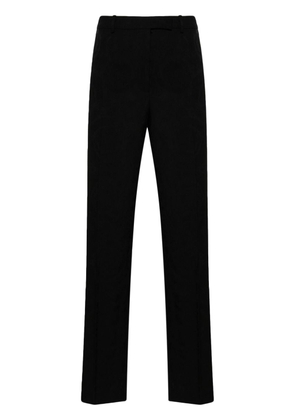 Versace tailored virgin wool trousers - Black