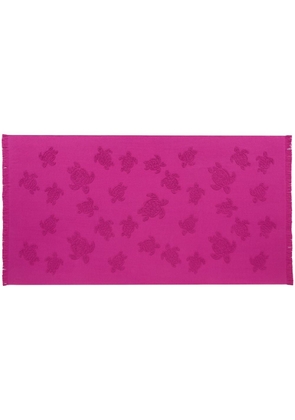 Vilebrequin Santah Ronde des Tortues beach towel - Pink