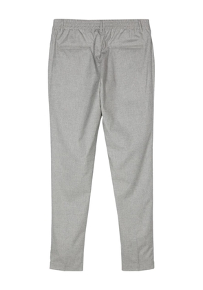 Peserico mélange-effect straight trousers - Grey