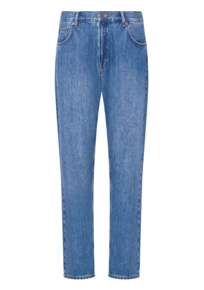 Moschino mid-rise straight jeans - Blue