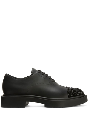 Giuseppe Zanotti Arnhau studded leather loafers - Black