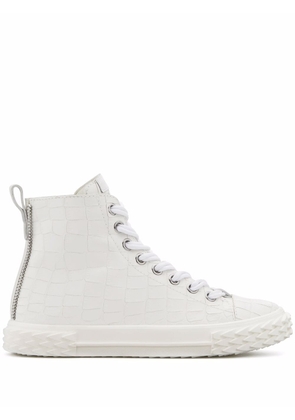 Giuseppe Zanotti Blabber leather sneakers - White