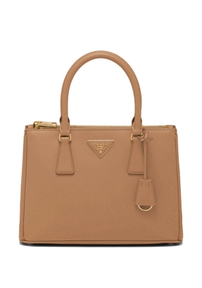 Prada medium Galleria Saffiano leather tote bag - Brown