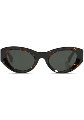 Bimba y Lola oval-frame sunglasses - Brown