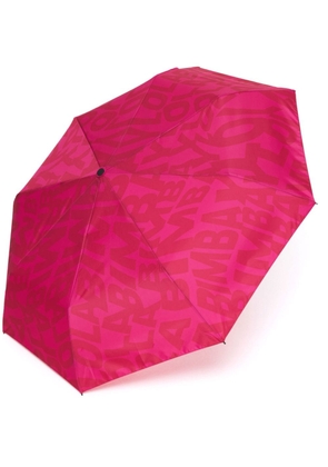Bimba y Lola logo-print umbrella - Pink