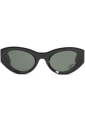 Bimba y Lola oval-frame sunglasses - Black