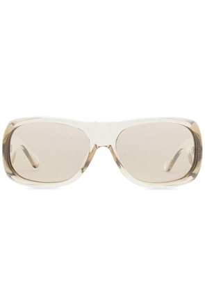 Courrèges Holy round-frame sunglasses - Neutrals