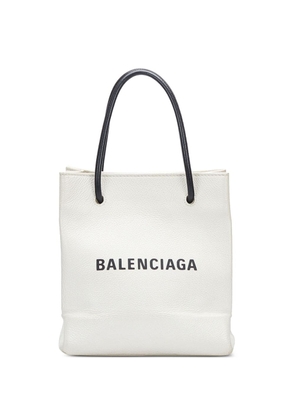 Balenciaga Pre-Owned 2018-2022 XXS Shopping Tote satchel - White