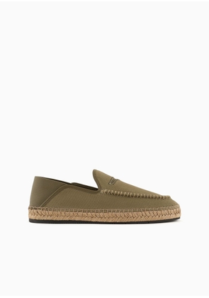 OFFICIAL STORE Canvas And Leather Espadrilles