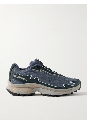 Salomon - XT-Slate Advanced Rubber-Trimmed Mesh Sneakers - Men - Blue - UK 7