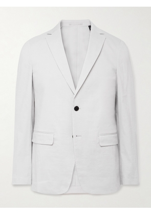 Theory - Clinton Slim-Fit Good Linen Suit Jacket - Men - Gray - UK/US 36