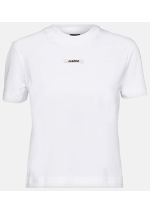 Jacquemus Le T-shirt Gros Grain cotton-blend T-shirt