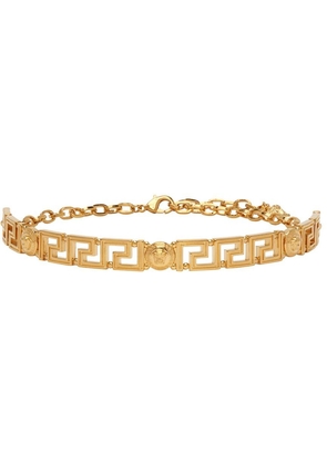 Versace Gold Medusa Greca Bracelet