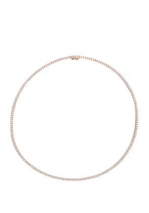 Anita Ko Rose Gold And Diamond Hepburn Necklace
