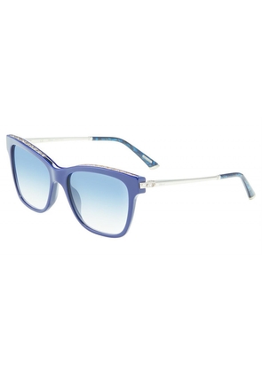 Chopard Blue Gradient Square Ladies Sunglasses SCH272S 09LR 56
