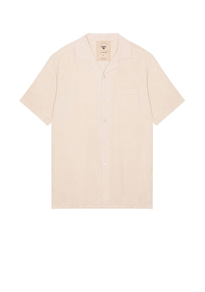 OAS Plain Shirt in Sand - Beige. Size S (also in ).
