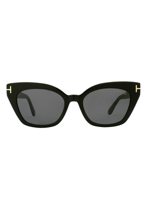 Tom Ford Juliette Smoke Cat Eye Ladies Sunglasses FT1031 01A 52