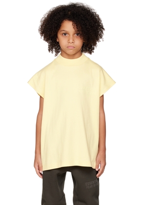 Fear of God ESSENTIALS Kids Yellow Muscle T-Shirt